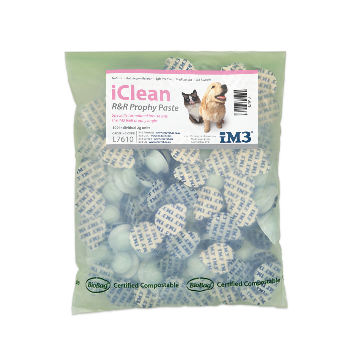 iM3 iClean R&R Prophy Paste, lys grøn 1